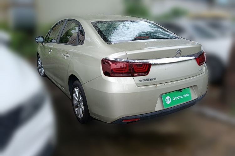Used Citroen C4 Sega 2018 1.6L Manual Comfort Model Rear Left 45 Deg