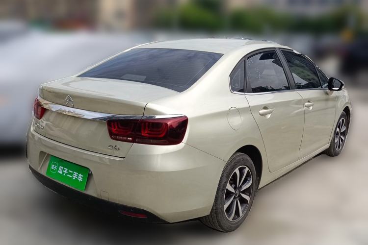 Used Citroen C4 Sega 2018 1.6L Automatic Luxury Model Rear Right 45 Deg