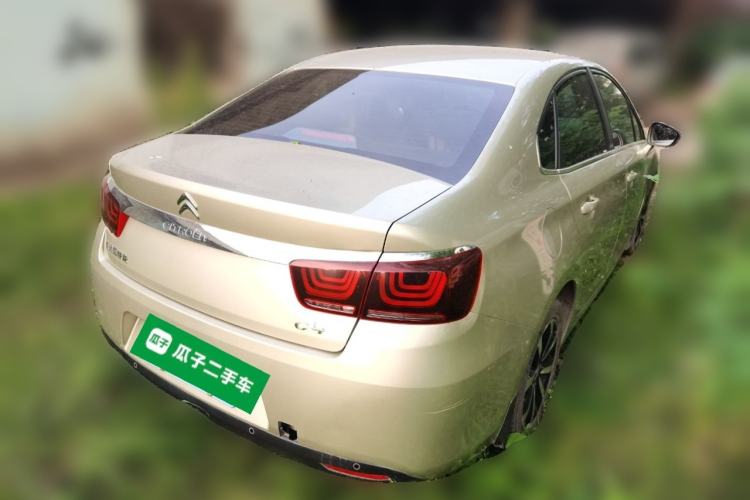 Used Citroen C4 Sega 2018 1.6L Automatic Luxury Model Rear Right 45 Deg