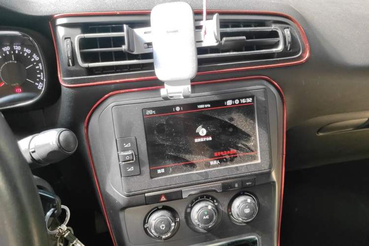 Used Citroen C4 Sega 2018 1.6L Automatic Luxury Model Audio And AC Panel