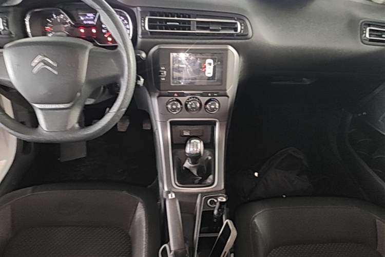 Used Citroen C4 Sega 2018 1.6L Manual Comfort Model Audio And AC Panel