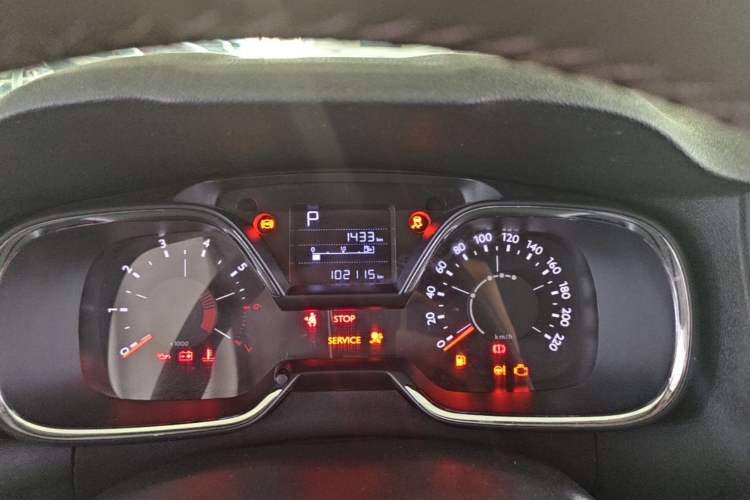 Used Citroen C4 Sega 2018 1.6L Automatic Comfort Model Instrument Cluster