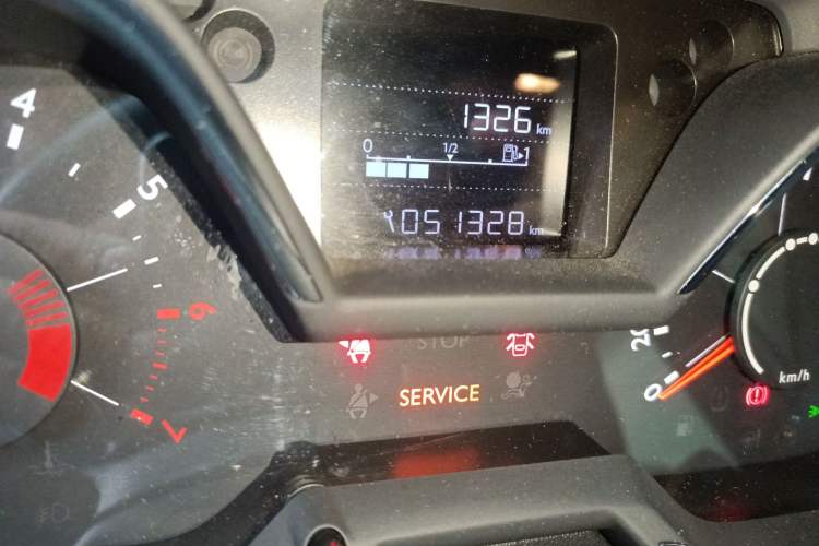 Used Citroen C4 Sega 2018 1.6L Manual Comfort Model Odometer Close Up