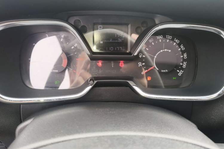 Used Citroen C4 Sega 2018 1.6L Automatic Luxury Model Odometer Close Up