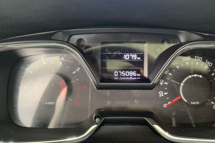 Used Citroen C4 Sega 2018 1.6L Automatic Luxury Model Odometer Close Up