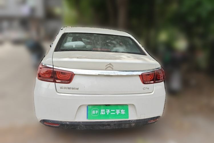 Used Citroen C4 Sega 2018 1.6L Manual Luxury Model Rear