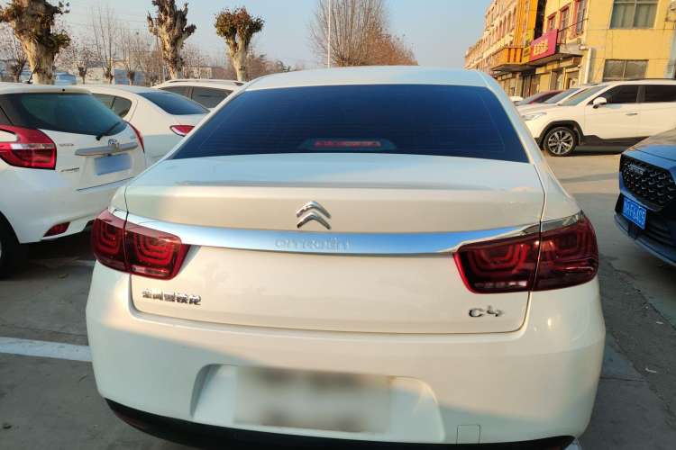 Used Citroen C4 Sega 2018 1.6L Manual Comfort Model Rear