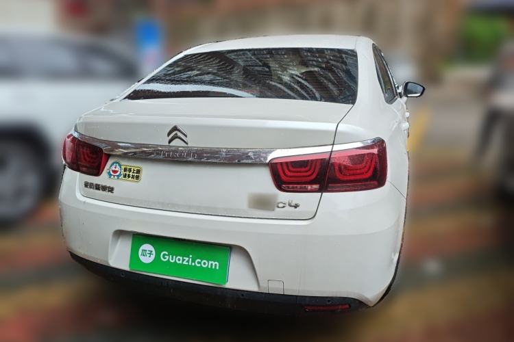 Used Citroen C4 Sega 2018 1.6L Manual Luxury Model Rear