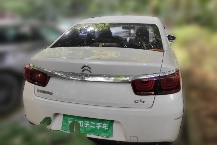 Used Citroen C4 Sega 2018 1.6L Automatic Luxury Model Rear