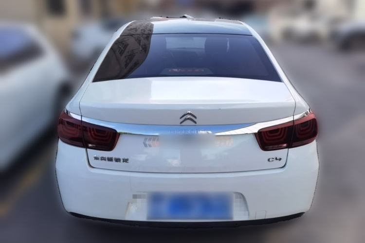 Used Citroen C4 Sega 2018 1.6L Automatic Luxury Model Rear