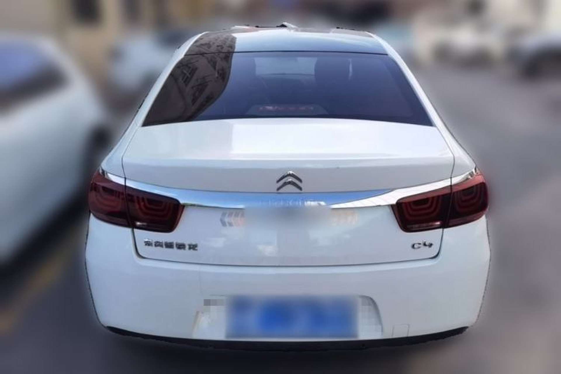 Used Citroen C4 Sega 2018 1.6L Automatic Luxury Model Rear