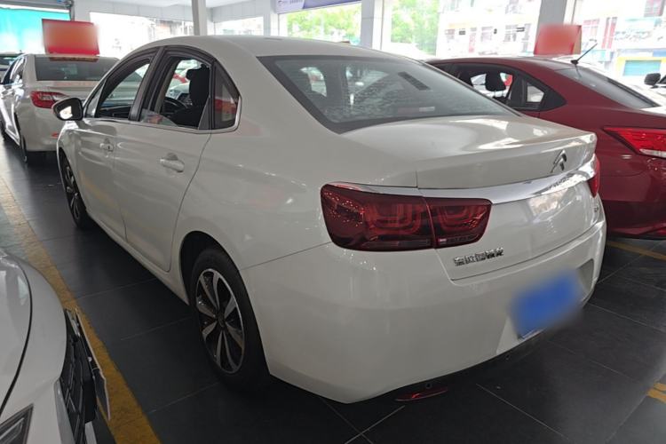 Used Citroen C4 Sega 2018 1.6L Manual Luxury Model Rear Left 45 Deg