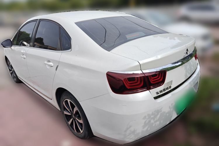 Used Citroen C4 Sega 2018 1.6L Automatic Luxury Model Rear Left 45 Deg