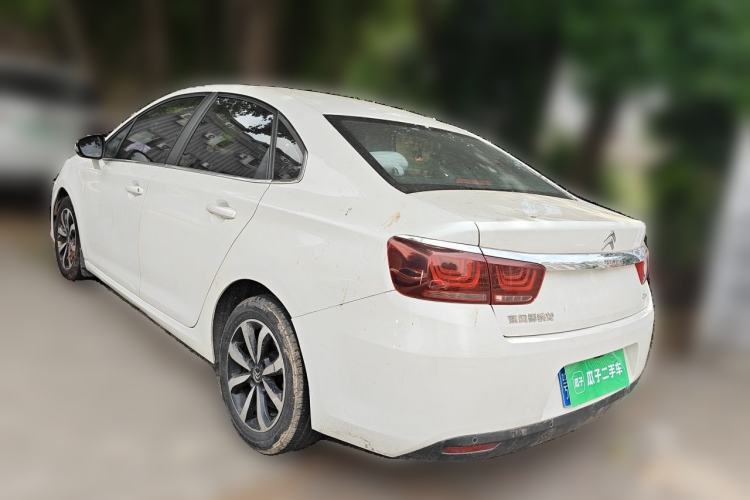 Used Citroen C4 Sega 2018 1.6L Manual Luxury Model Rear Left 45 Deg