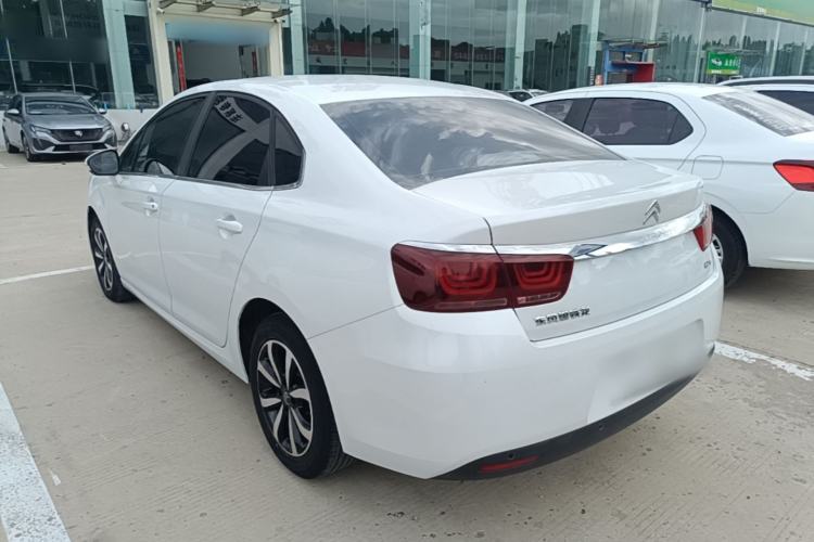 Used Citroen C4 Sega 2018 1.6L Manual Luxury Model Rear Left 45 Deg