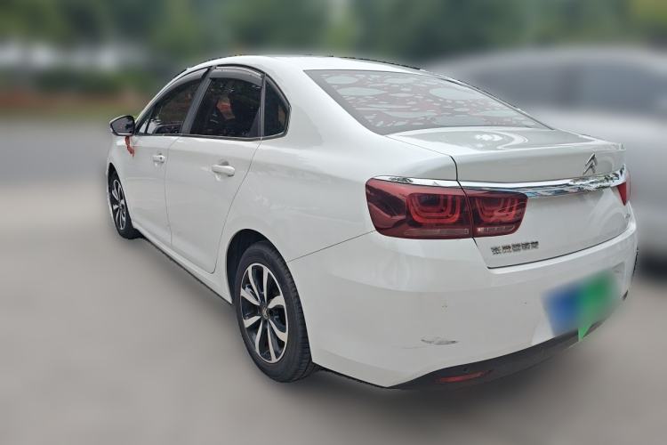 Used Citroen C4 Sega 2018 1.6L Automatic Luxury Model Rear Left 45 Deg