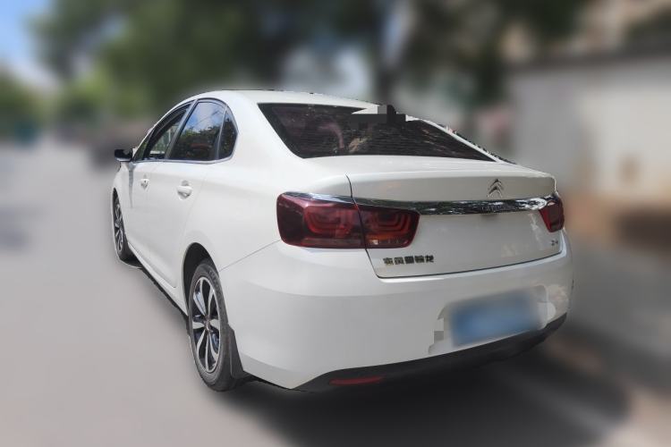Used Citroen C4 Sega 2018 1.6L Automatic Luxury Model Rear Left 45 Deg