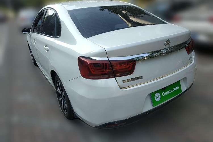 Used Citroen C4 Sega 2018 1.6L Automatic Luxury Model Rear Left 45 Deg