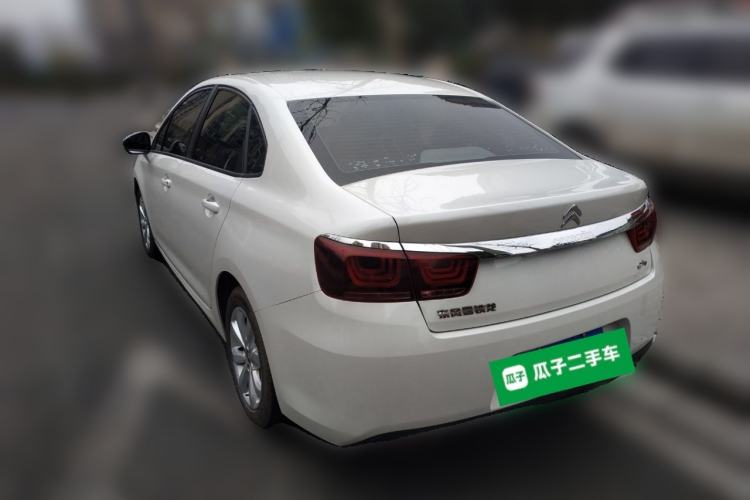 Used Citroen C4 Sega 2018 1.6L Manual Comfort Model Rear Left 45 Deg