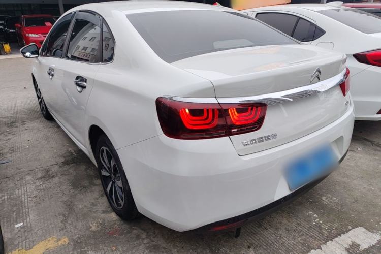 Used Citroen C4 Sega 2018 1.6L Manual Luxury Model Rear Left 45 Deg