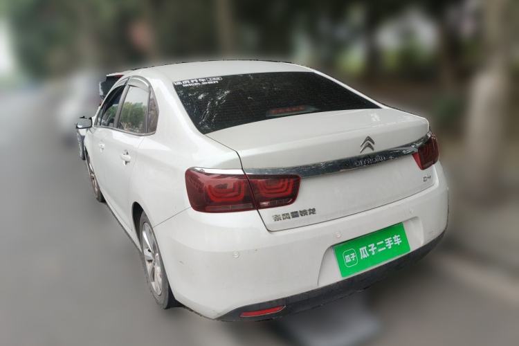 Used Citroen C4 Sega 2018 1.6L Manual Comfort Model Rear Left 45 Deg