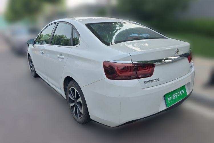 Used Citroen C4 Sega 2018 1.6L Automatic Luxury Model Rear Left 45 Deg