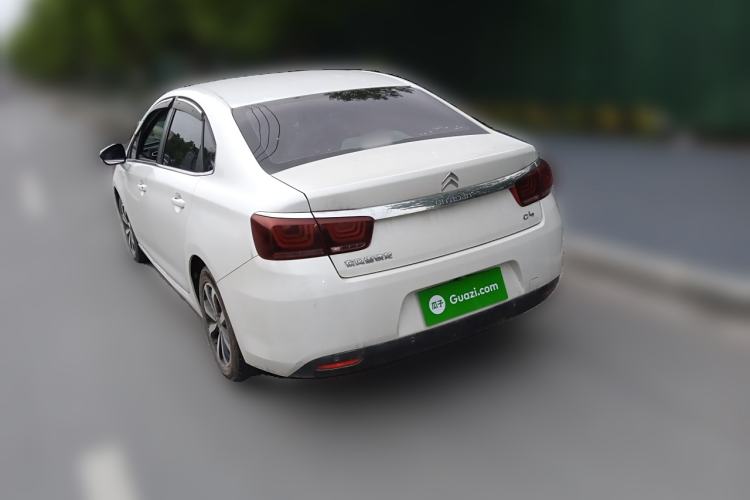 Used Citroen C4 Sega 2018 1.6L Automatic Luxury Model Rear Left 45 Deg