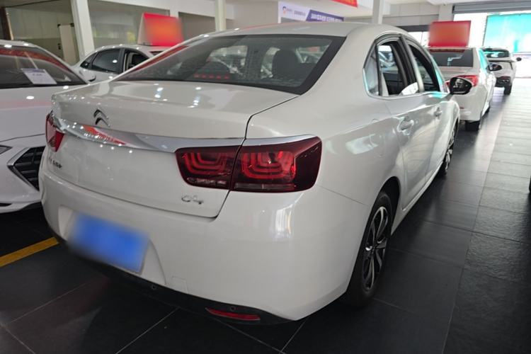 Used Citroen C4 Sega 2018 1.6L Manual Luxury Model Rear Right 45 Deg