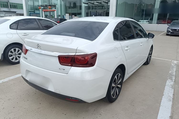 Used Citroen C4 Sega 2018 1.6L Manual Luxury Model Rear Right 45 Deg