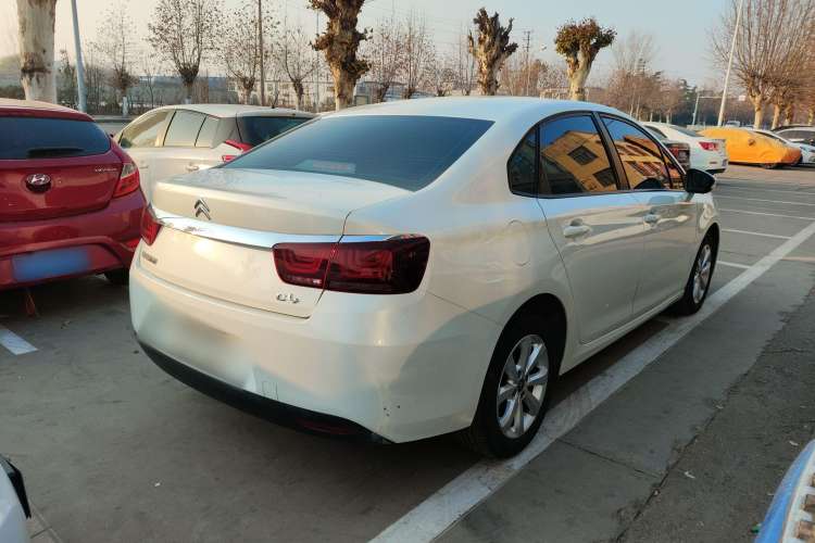 Used Citroen C4 Sega 2018 1.6L Manual Comfort Model Rear Right 45 Deg