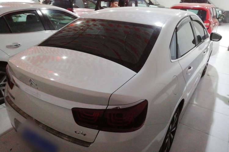 Used Citroen C4 Sega 2018 1.6L Automatic Luxury Model Rear Right 45 Deg