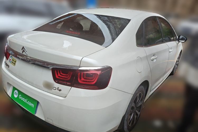 Used Citroen C4 Sega 2018 1.6L Manual Luxury Model Rear Right 45 Deg