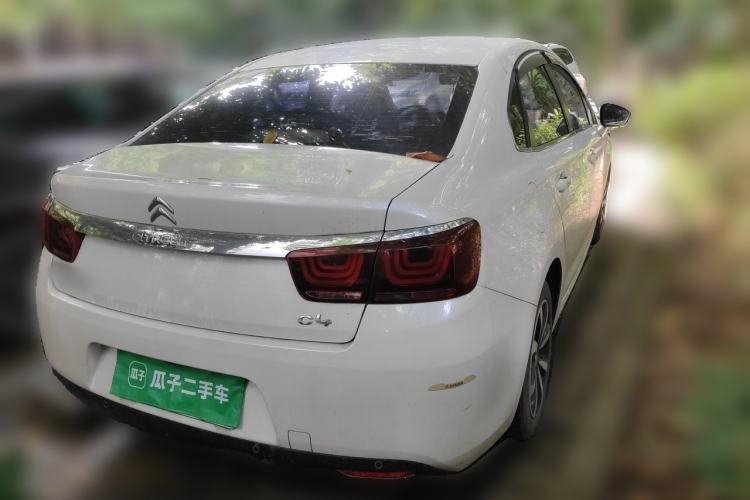 Used Citroen C4 Sega 2018 1.6L Automatic Luxury Model Rear Right 45 Deg