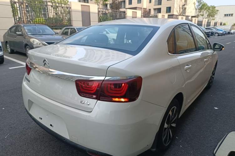 Used Citroen C4 Sega 2018 1.6L Automatic Luxury Model Rear Right 45 Deg