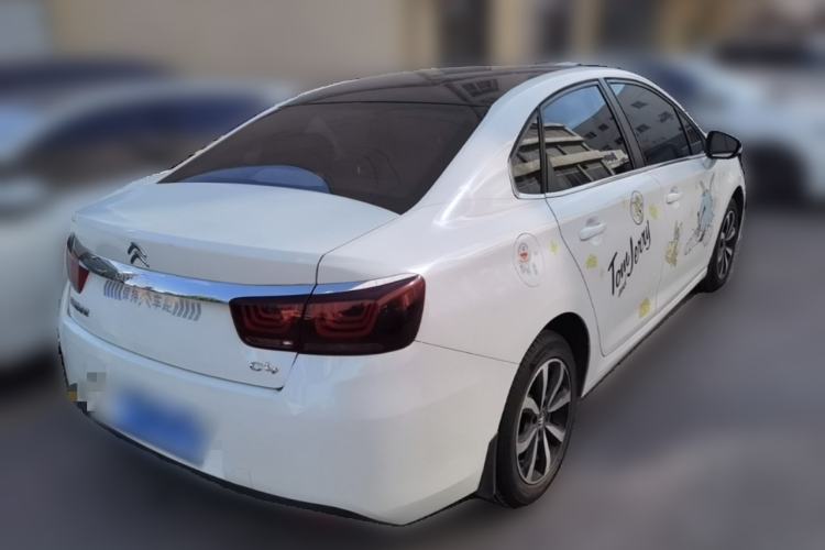 Used Citroen C4 Sega 2018 1.6L Automatic Luxury Model Rear Right 45 Deg