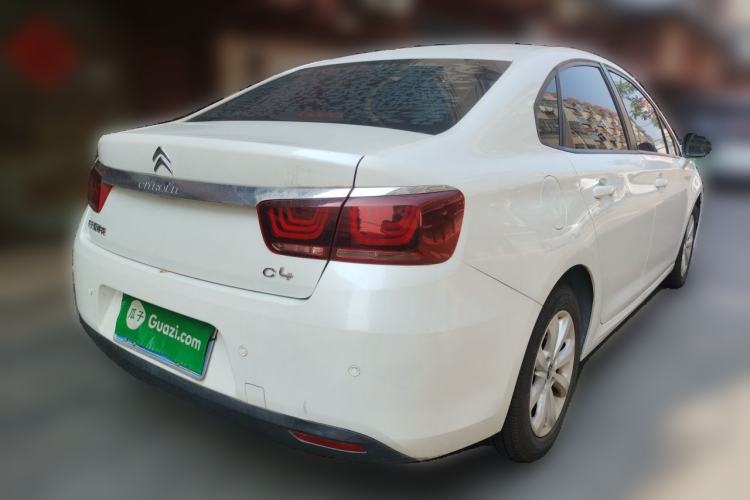 Used Citroen C4 Sega 2018 1.6L Automatic Comfort Model Rear Right 45 Deg