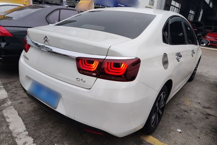 Used Citroen C4 Sega 2018 1.6L Manual Luxury Model Rear Right 45 Deg