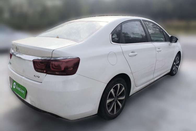 Used Citroen C4 Sega 2018 1.6L Automatic Luxury Model Rear Right 45 Deg