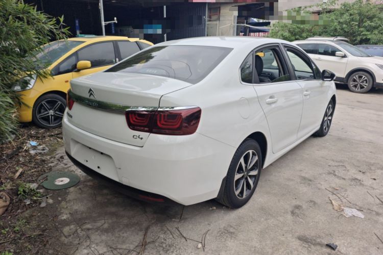 Used Citroen C4 Sega 2018 1.6L Automatic Luxury Model Rear Right 45 Deg