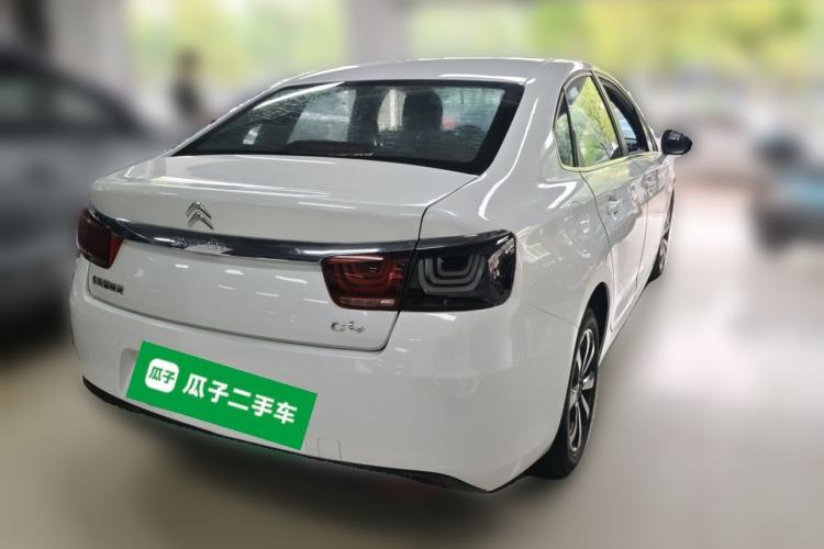 Used Citroen C4 Sega 2018 1.6L Automatic Luxury Model Rear Right 45 Deg