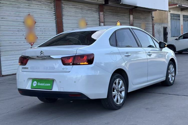 Used Citroen C4 Sega 2018 1.6L Automatic Comfort Model Rear Right 45 Deg
