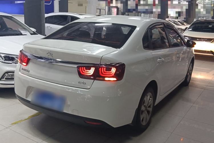 Used Citroen C4 Sega 2018 1.6L Manual Comfort Model Rear Right 45 Deg