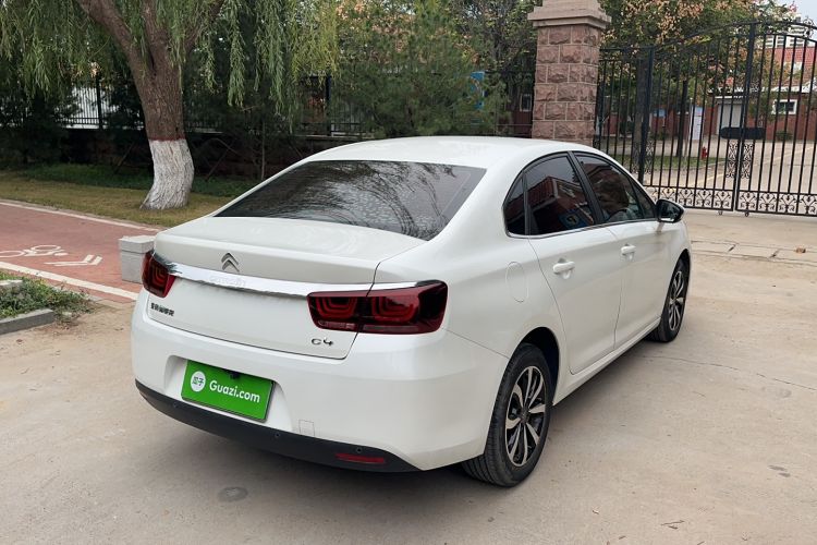 Used Citroen C4 Sega 2018 1.6L Automatic Luxury Model Rear Right 45 Deg
