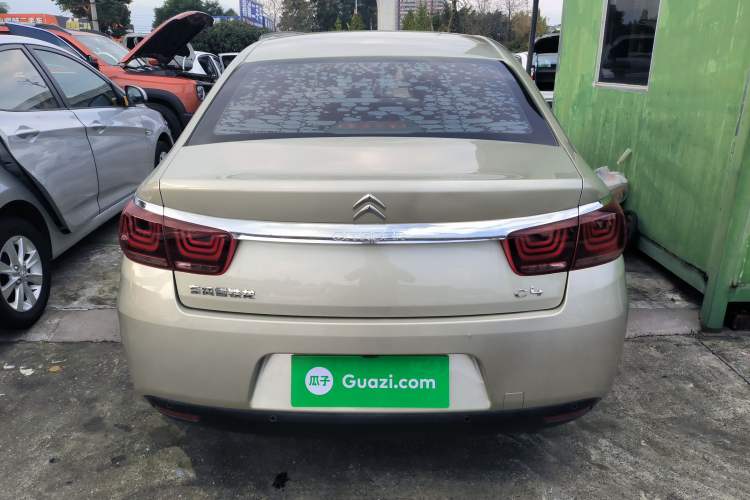 Used Citroen C4 Sega 2018 1.6L Manual Luxury Model Rear
