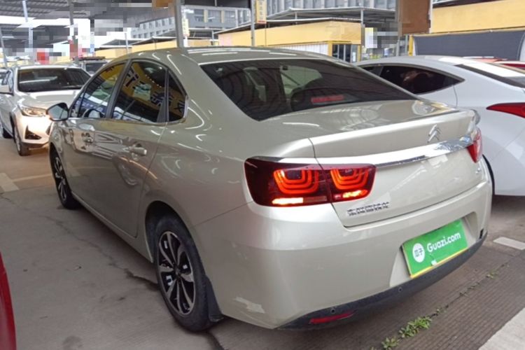 Used Citroen C4 Sega 2018 1.6L Automatic Luxury Model Rear Left 45 Deg