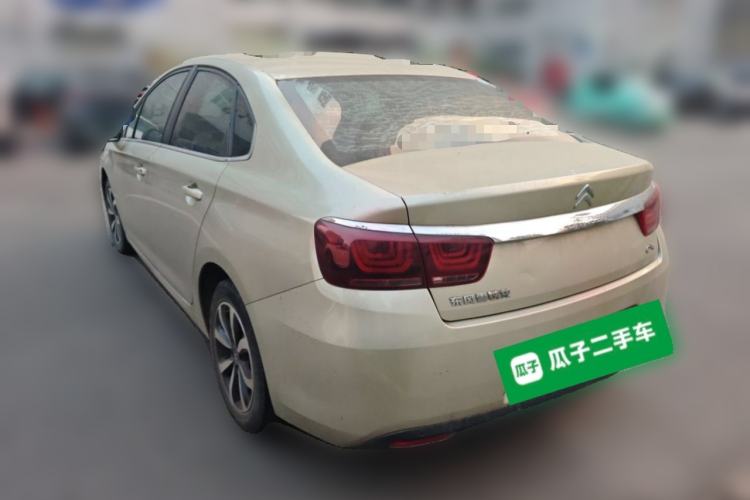 Used Citroen C4 Sega 2018 1.6L Automatic Luxury Model Rear Left 45 Deg