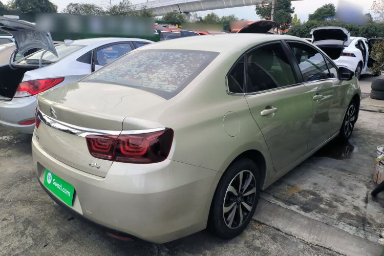 Used Citroen C4 Sega 2018 1.6L Manual Luxury Model Rear Right 45 Deg