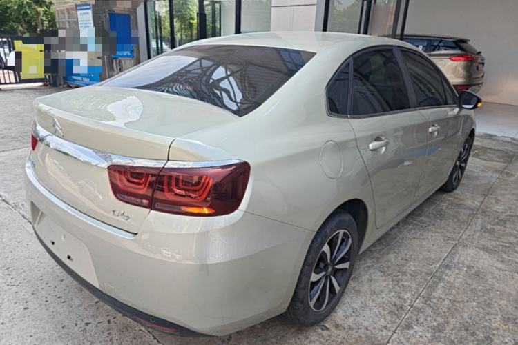 Used Citroen C4 Sega 2018 1.6L Automatic Luxury Model Rear Right 45 Deg