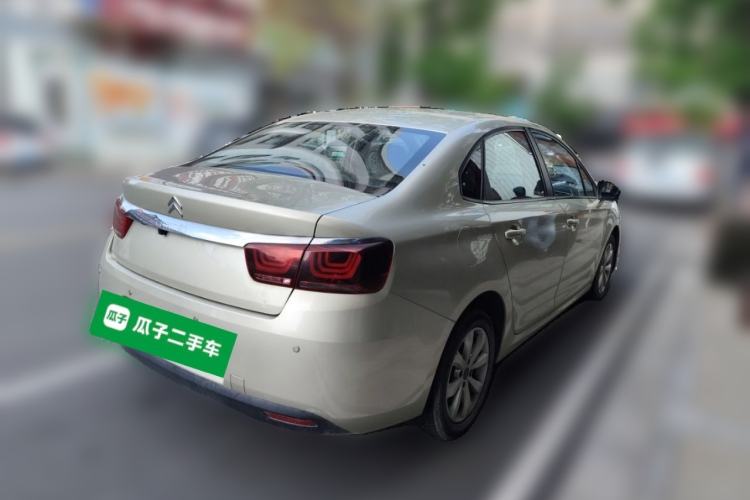 Used Citroen C4 Sega 2018 1.6L Manual Comfort Model Rear Right 45 Deg
