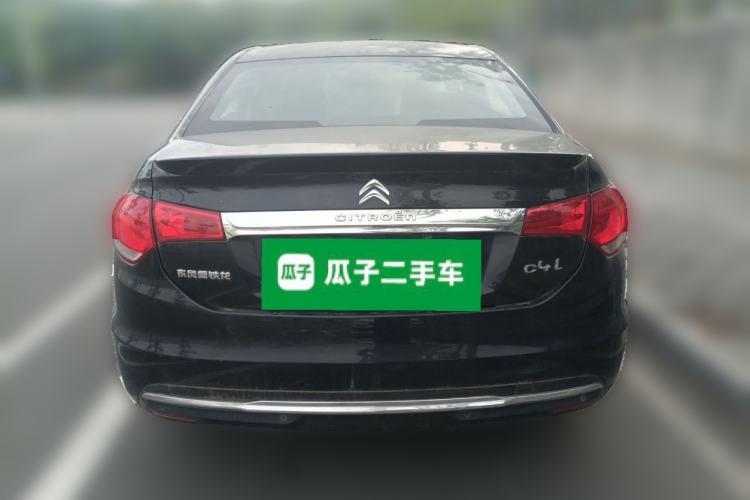 Used Citroen C4L 2013 1.8L Automatic Jingzhi Edition Rear